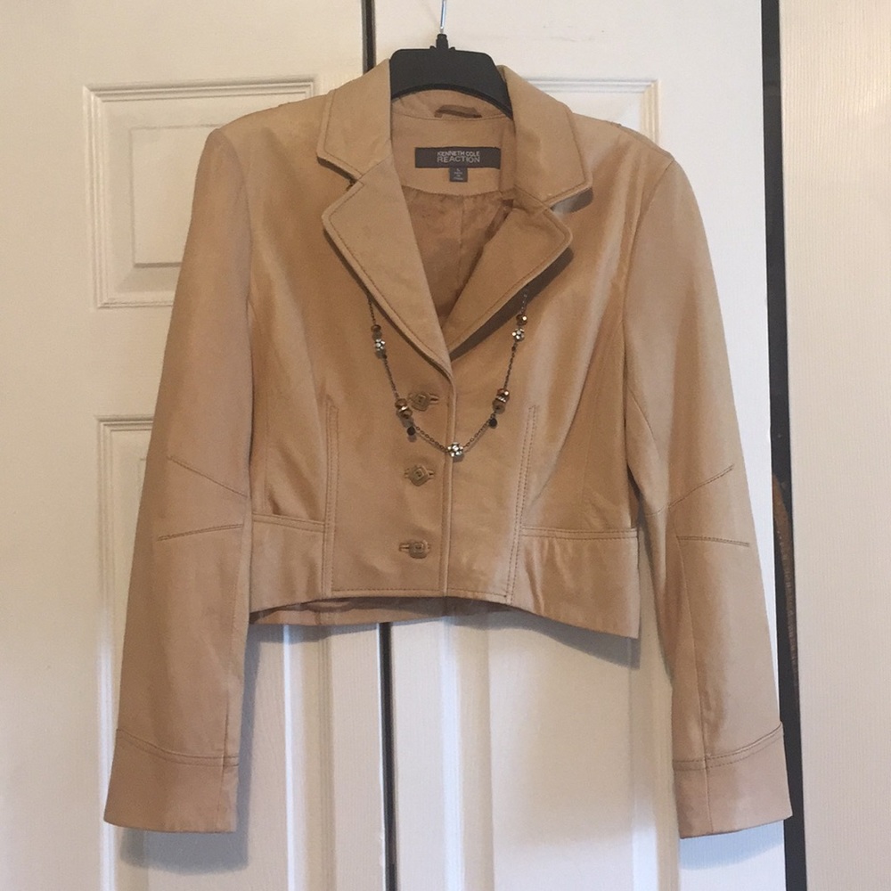 Tan Kenneth Cole Reaction Jacket 🧥